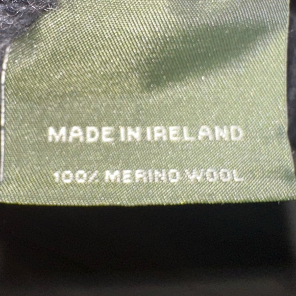 ARAN SWEATER MARKET MERINO WOOL CARDIGAN - Picture 6 of 7